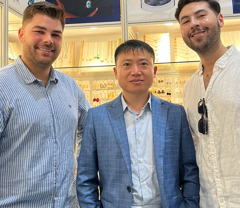 Customer Meeting with Haosen Jewelry
