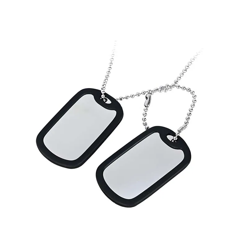 Stainless Steel Dog Tag Necklace Direct Factory for Brands