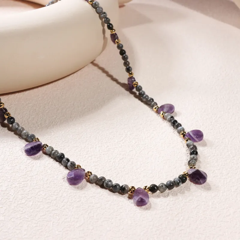 OEM DIY Beaded Chain Necklace manufacturing