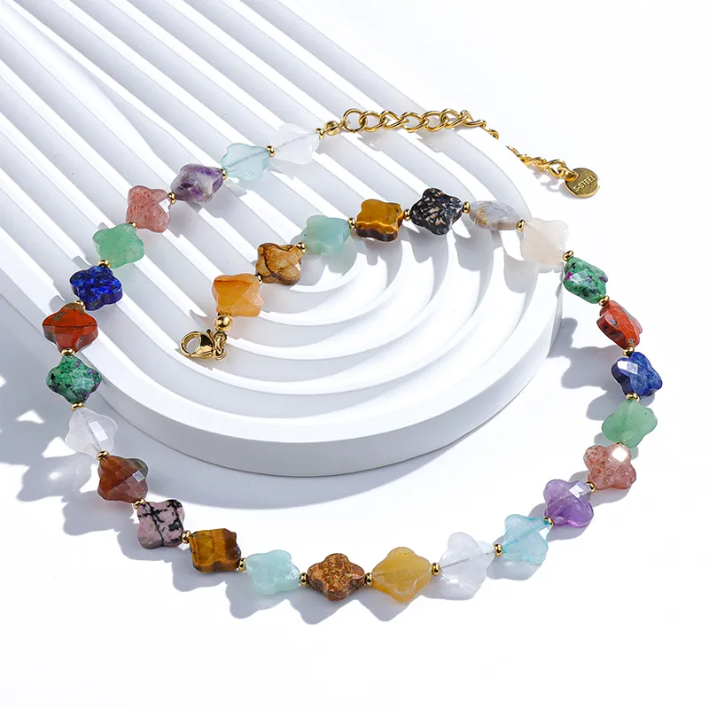 DIY Beaded Chain Necklace Direct Factory for brands