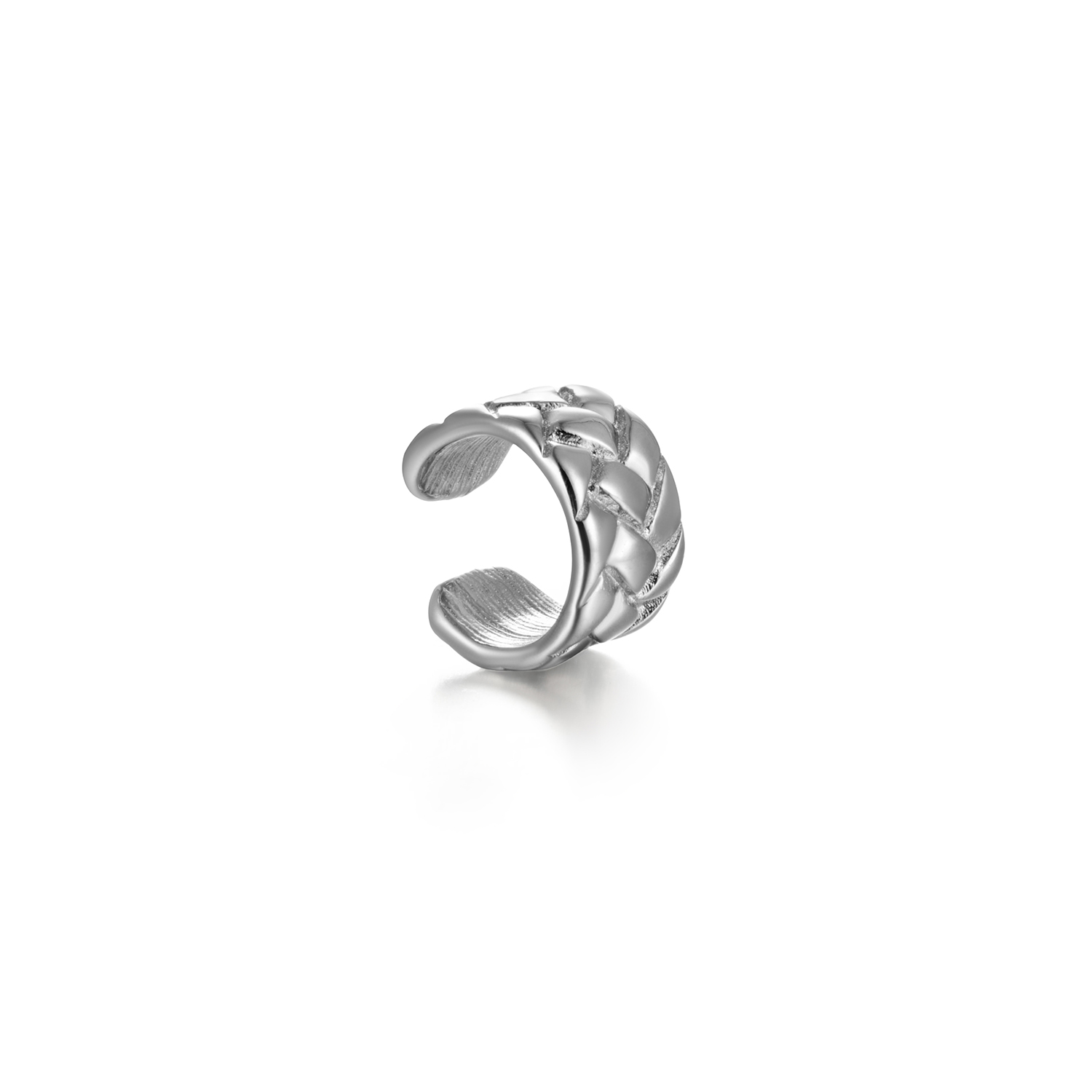 Haosen Short Lead Time 304 Stainless Steel Ear Clip Earrings Custom Jewelry Manufacturers