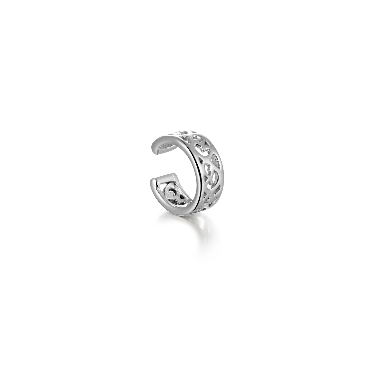 Haosen Low MOQ 304 Stainless Steel Intricate Ear Cuff Custom Jewelry Vendors