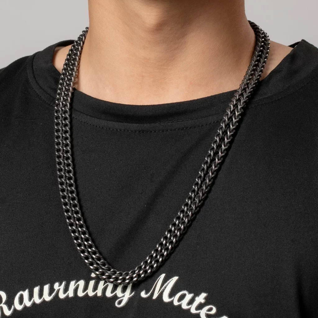 vintage-Stainless-Steel-Chain-Necklace-for-Customization.