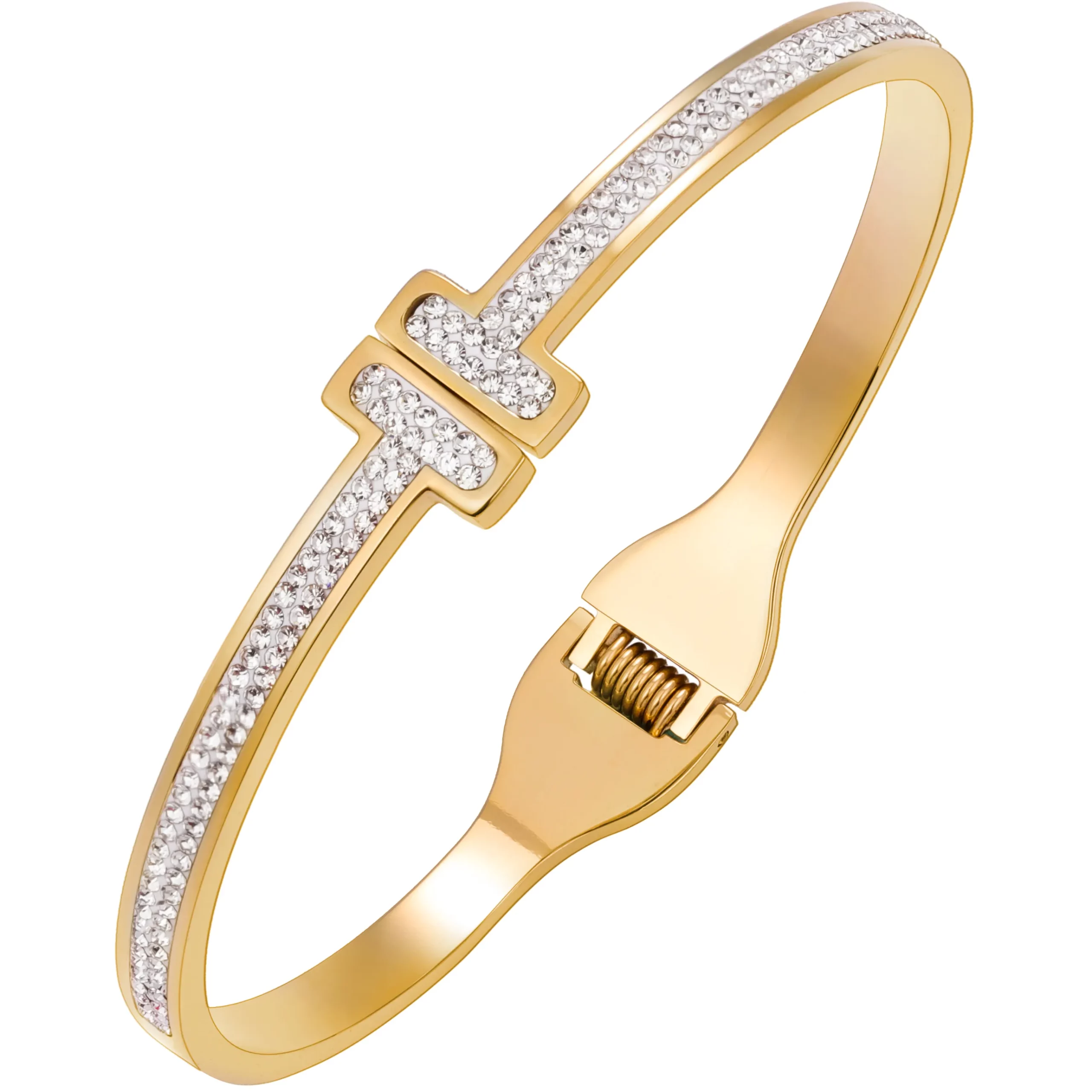 Private Label Partner Gold PVD Stainless Steel Bracelet for jewelry brand