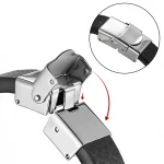 Stainless Steel Leather Bracelet Fashion Jewelry Supplier