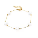 Stainless Steel Baroque Pearl Bracelet Bespoke Suppliers for small brands