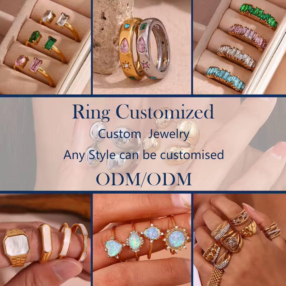 Custom jewelry manufacturing and OEM/ODM services for independent jewelry designers