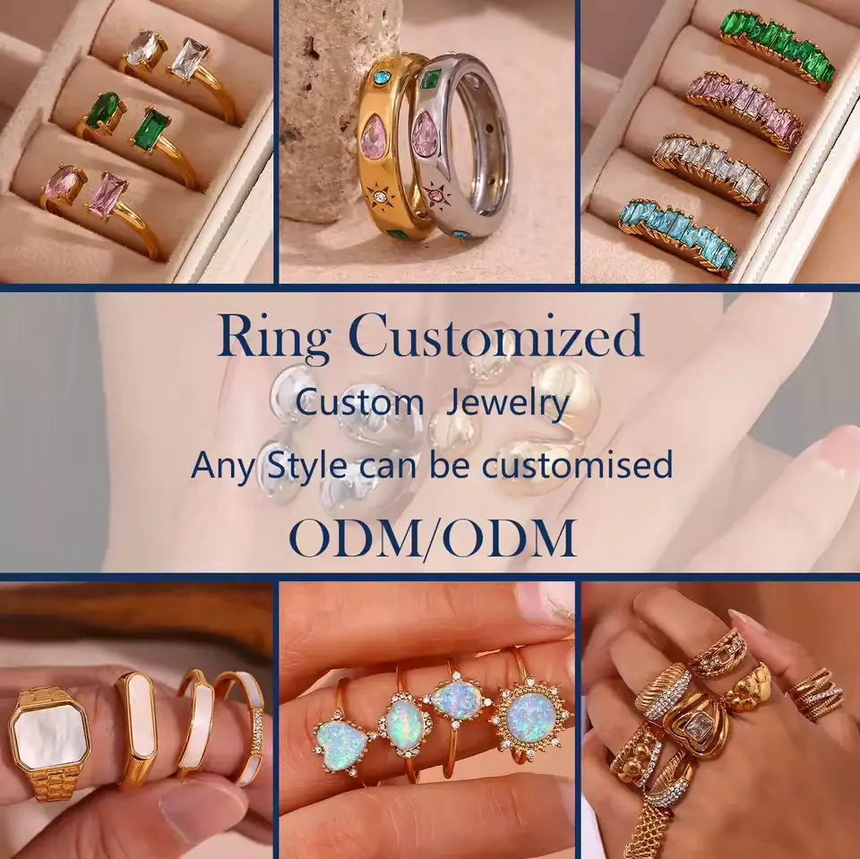 Custom jewelry manufacturing and OEM/ODM services for independent jewelry designers