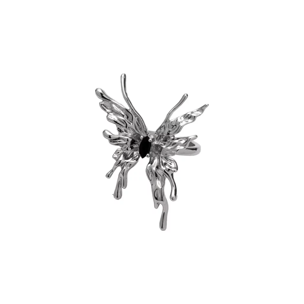 Butterfly Ring 316L Stainless Steel Bulk Ordering B2B Jewelry Manufacturer Wholesale Buyers