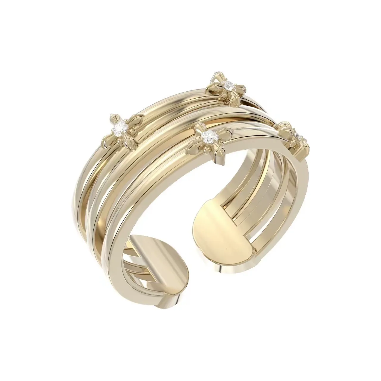 Cross Ring 316L Stainless Steel strategic odm support jewelry production hub for jewelry stockists